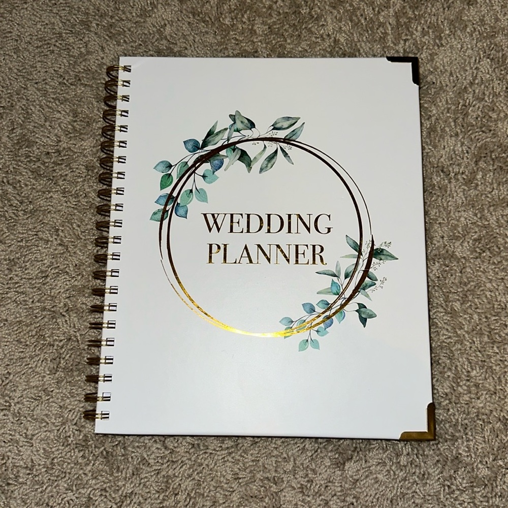 Spiral Bound Wedding Planner